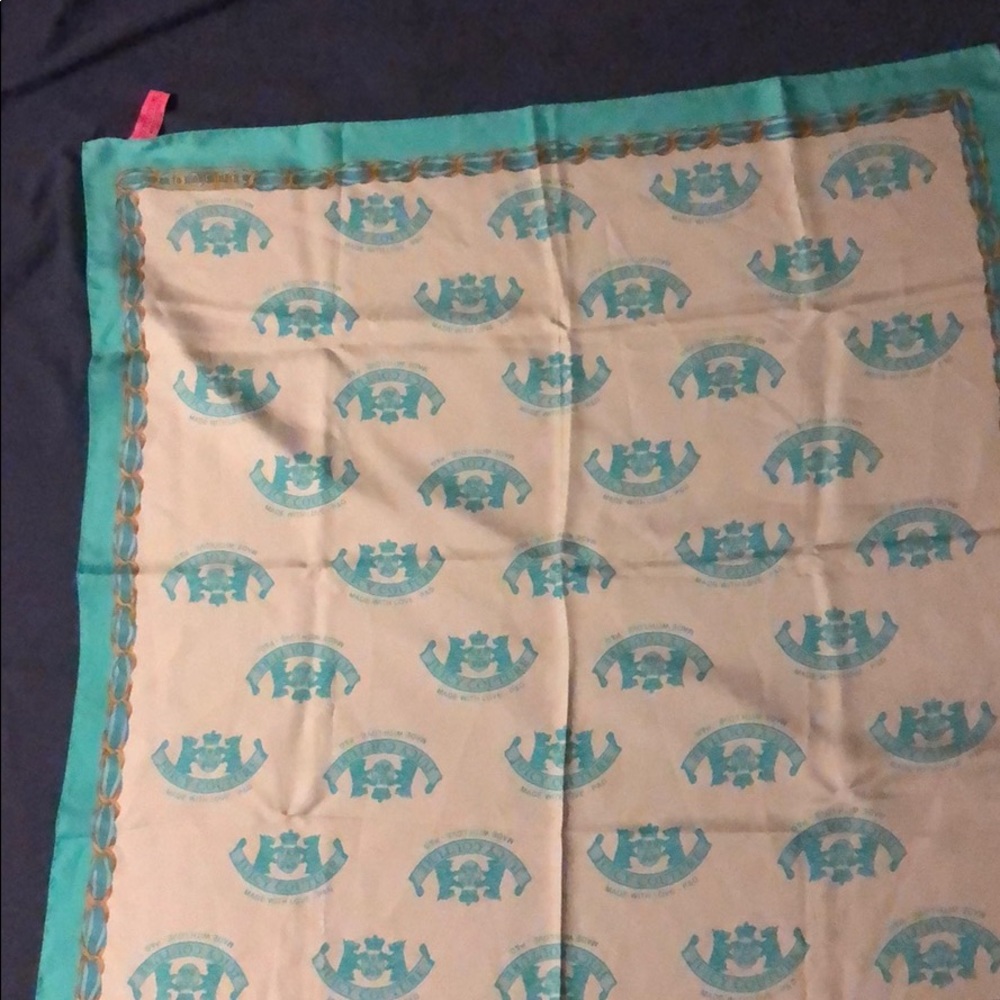 Juicy Couture silk scarf (large)